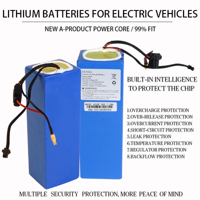 CV Scooter Batería de litio 13,5 kg 3A 18650 Batería recargable