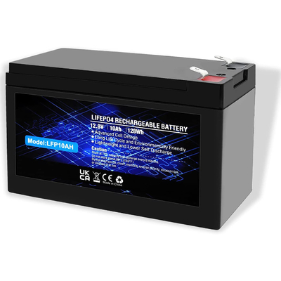 Batería recargable de fosfato de litio LFP IP67 12.8V 100Ah LiFePO4