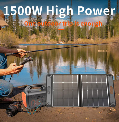 banco recargable portátil del poder de la central eléctrica 2000W 1500W de 110V 220V
