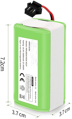Ecovacs Deebot 2600mAh Batería de iones de litio 14.4V Batería recargable N79S