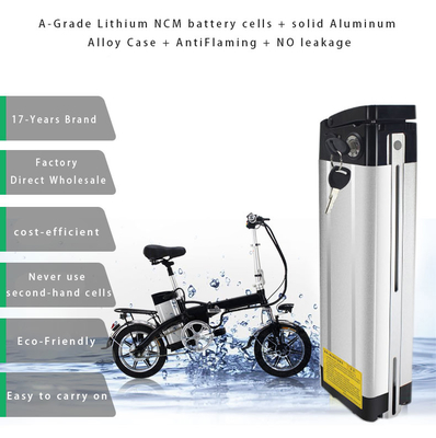 Batería de ión de litio eléctrica modificada para requisitos particulares de la bici de la batería de ión de litio de Ebike 13S6P 48v 20Ah