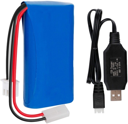 Batería de iones de litio recargable 1300mah NCM 7.4V Paquete de baterías de iones de litio ONU