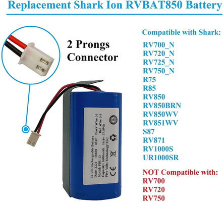 Batería de ión de litio de ciclo profundo de NCM 14.4V para los aparatos electrodomésticos