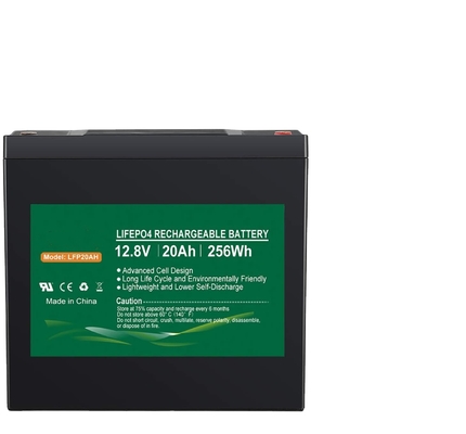 Batería de fosfato de litio NCM 1.2kg 12.8v 12v 20ah Batería recargable de litio