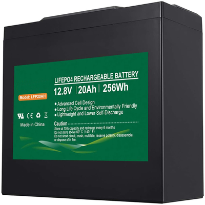 Batería de fosfato de litio NCM 1.2kg 12.8v 12v 20ah Batería recargable de litio