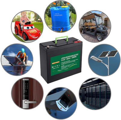 Batería de fosfato de litio NCM 1.2kg 12.8v 12v 20ah Batería recargable de litio