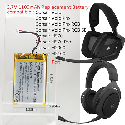 Batería recargable de polímero de litio Nuvi 205 3.7V 1000mAh Batería de iones de litio GPS