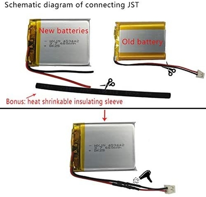 Batería recargable de polímero de litio Nuvi 205 3.7V 1000mAh Batería de iones de litio GPS