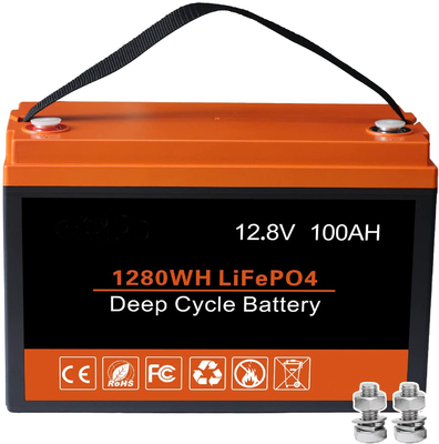 Personalización cilíndrica de la batería de litio del ciclo 12V LiFePO4 profundo 12Ah