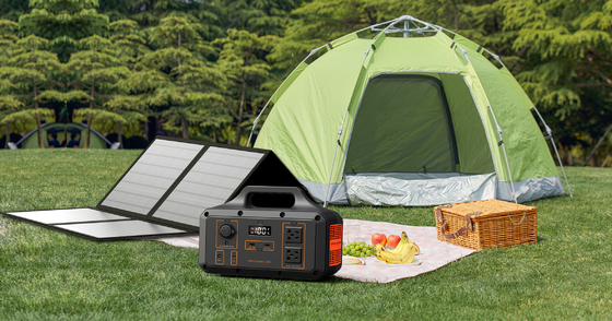 Central eléctrica portátil al aire libre de carga completa S600-S1000 18650 para barbacoa