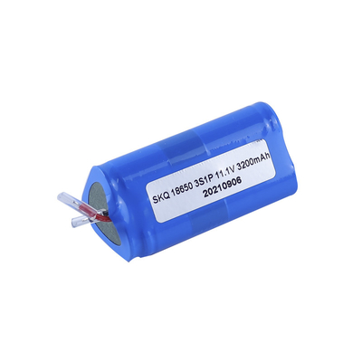 3S1P 3C Batería de litio 3200mAh 1.6A 18650 Batería de iones de litio recargable