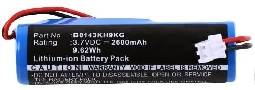 Batería del polímero de litio del amplificador 3.7V, batería 2600mah con el PWB